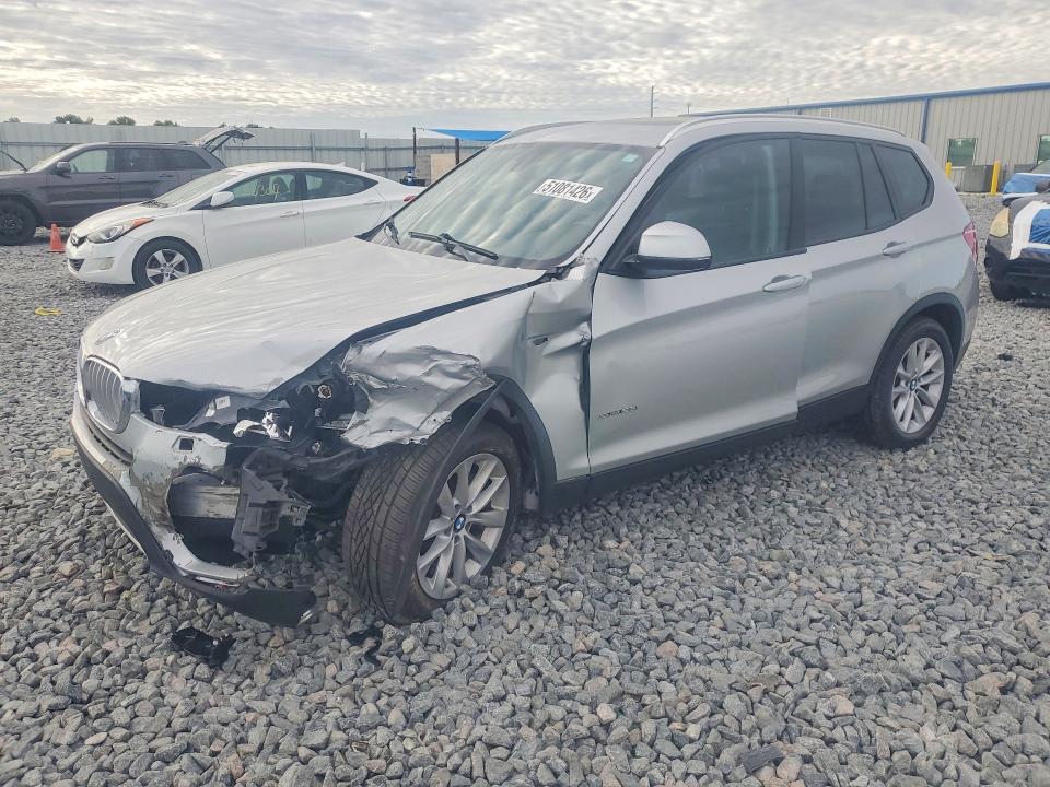 2017 Bmw X3 მანქანა იყიდება აუქციონზე, vin: 5UXWZ7C34H0V91961, აუქციონის ნომერი: 51081426