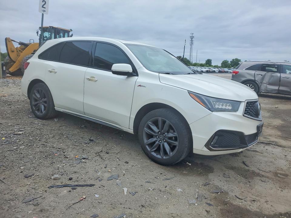 51609736 :رقم المزاد ، 5J8YD4H09KL005039 vin ، 2019 Acura Mdx مزاد بيع