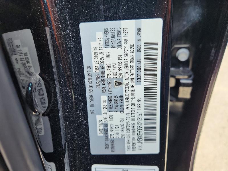 Продаж на аукціоні авто 2025 Mazda Cx-90, vin: JM3KKEHD6S1213157, номер лоту: 49718186