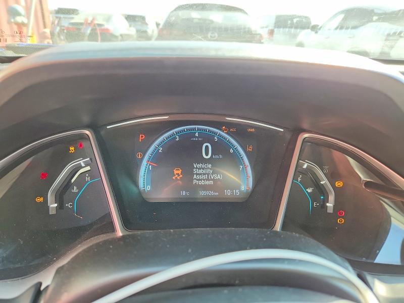 2019 Honda Civic მანქანა იყიდება აუქციონზე, vin: 2HGFC2F72KH032837, აუქციონის ნომერი: 50692976