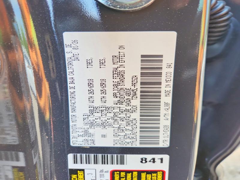 Продажа на аукционе авто 2026 Toyota Tacoma, vin: 3TMLB5JN2TM234334, номер лота: 51634806
