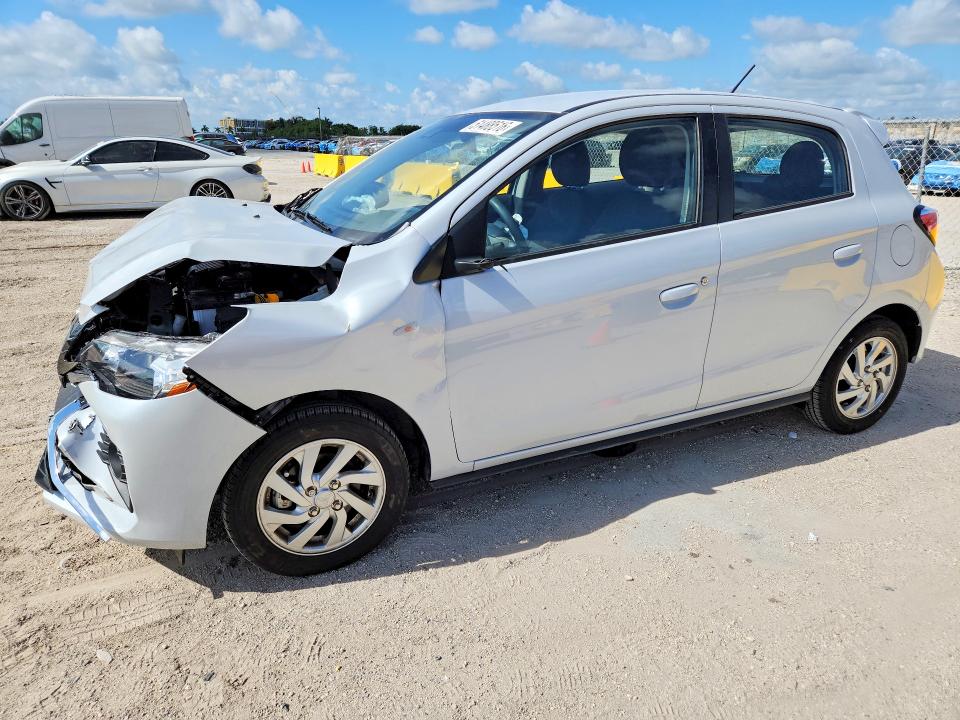 2024 Mitsubishi Mirage მანქანა იყიდება აუქციონზე, vin: ML32AUHJ1RH033696, აუქციონის ნომერი: 51488516