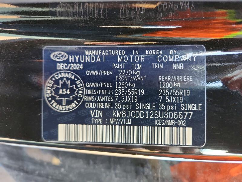 Продажа на аукционе авто 2025 Hyundai Tucson, vin: KM8JCDD12SU306677, номер лота: 49381006