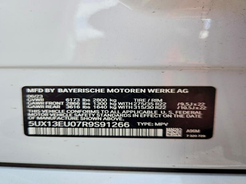 Aukcja sprzedaży 2024 Bmw X5, vin: 5UX13EU07R9S91266, numer aukcji: 48487976