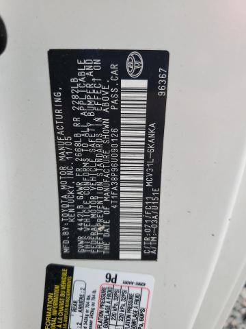 50711186 :رقم المزاد ، 4T1FA38P96U090126 vin ، 2006 Toyota Camry Solara مزاد بيع