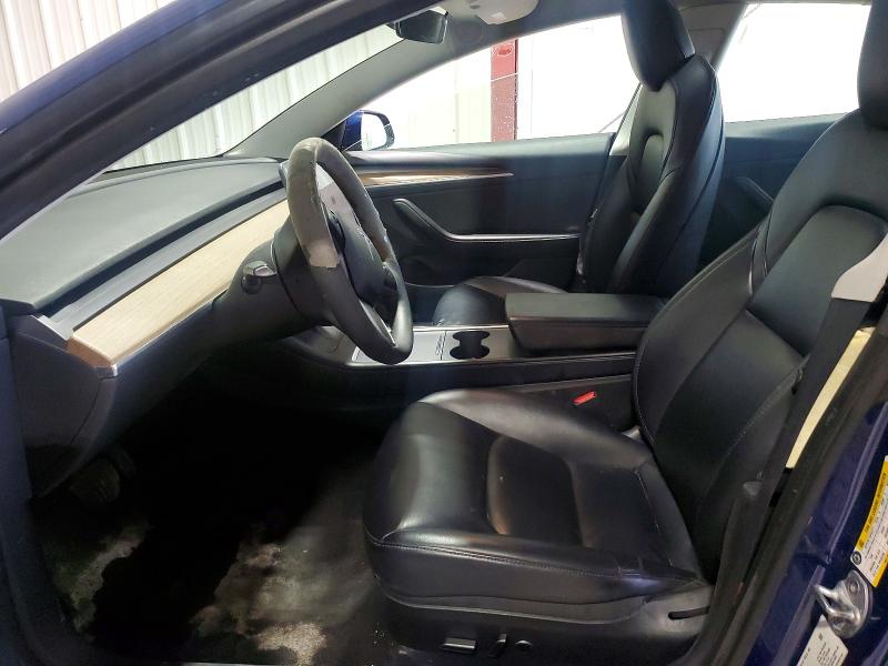 50345186 :رقم المزاد ، 5YJ3E1EB5NF289755 vin ، 2022 Tesla Model 3 مزاد بيع