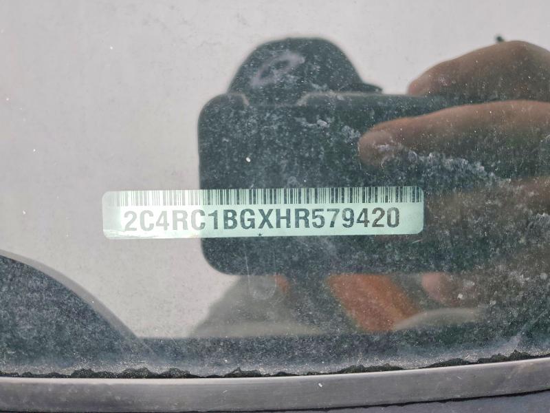Aukcja sprzedaży 2017 Chrysler Pacifica, vin: 2C4RC1BGXHR579420, numer aukcji: 49877306