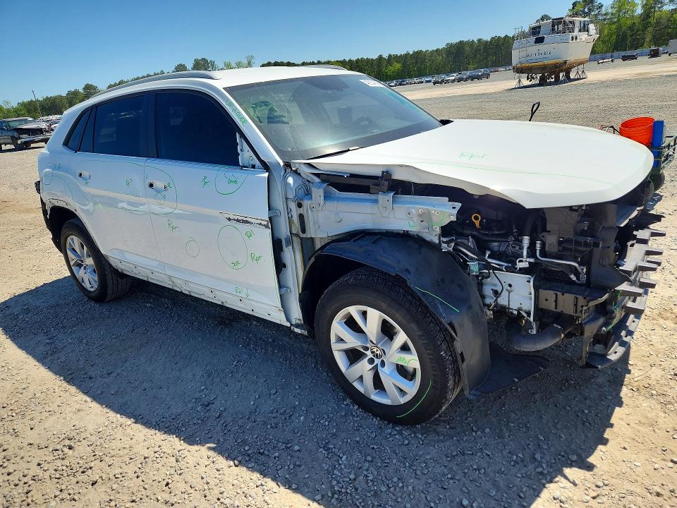 49034396 :رقم المزاد ، 1V2AC2CA8MC227693 vin ، 2021 Volkswagen Atlas Cross Sport مزاد بيع