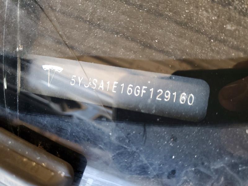 Aukcja sprzedaży 2016 Tesla Model S, vin: 5YJSA1E16GF129160, numer aukcji: 51367226