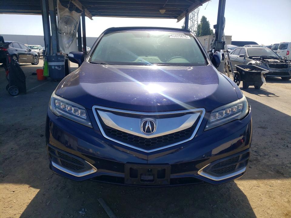 50825876 :رقم المزاد ، 5J8TB4H52HL027579 vin ، 2017 Acura Rdx مزاد بيع