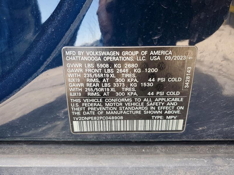 Aukcja sprzedaży 2023 Volkswagen Id.4, vin: 1V2DNPE82PC048908, numer aukcji: 48848236