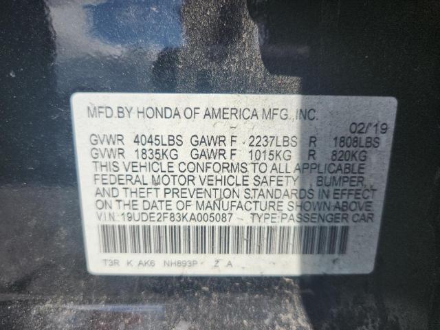Продажа на аукционе авто 2019 Acura Ilx, vin: 19UDE2F83KA005087, номер лота: 50592616