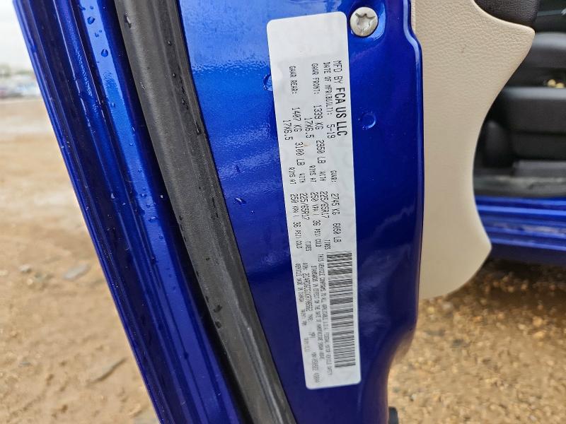 51019256 :رقم المزاد ، 2C4RDGCG1KR706562 vin ، 2019 Dodge Grand Caravan مزاد بيع