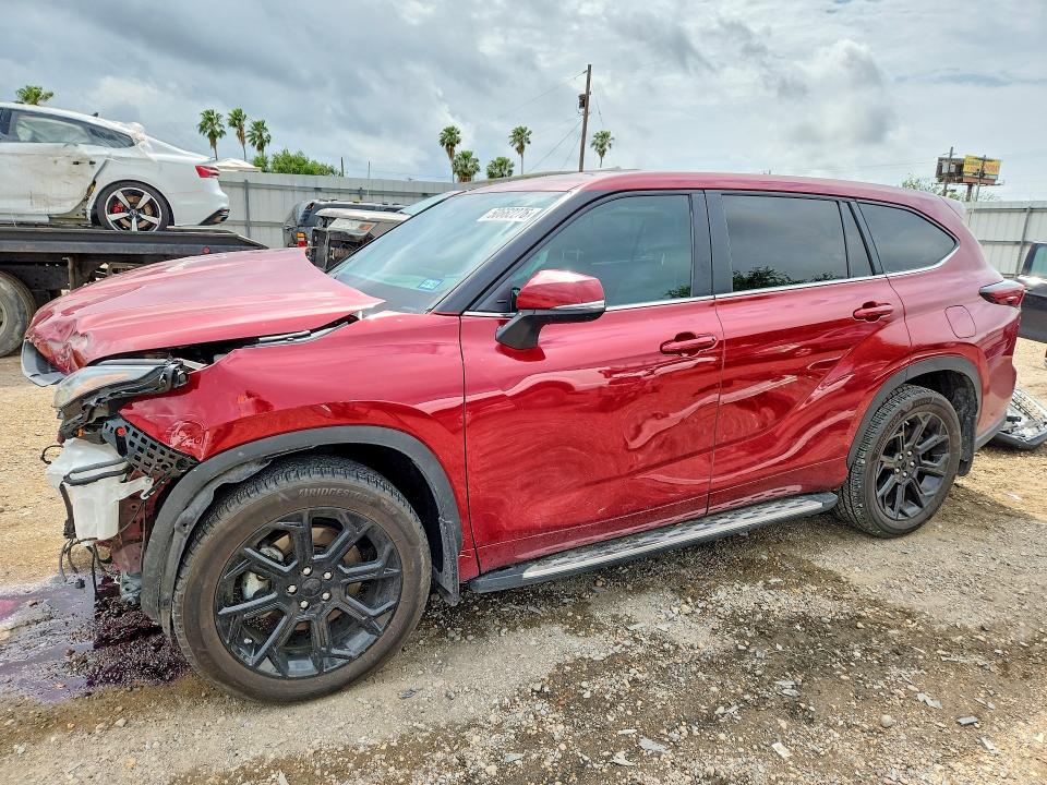 Aukcja sprzedaży 2024 Toyota Highlander, vin: 5TDKDRAH9RS054719, numer aukcji: 50662276