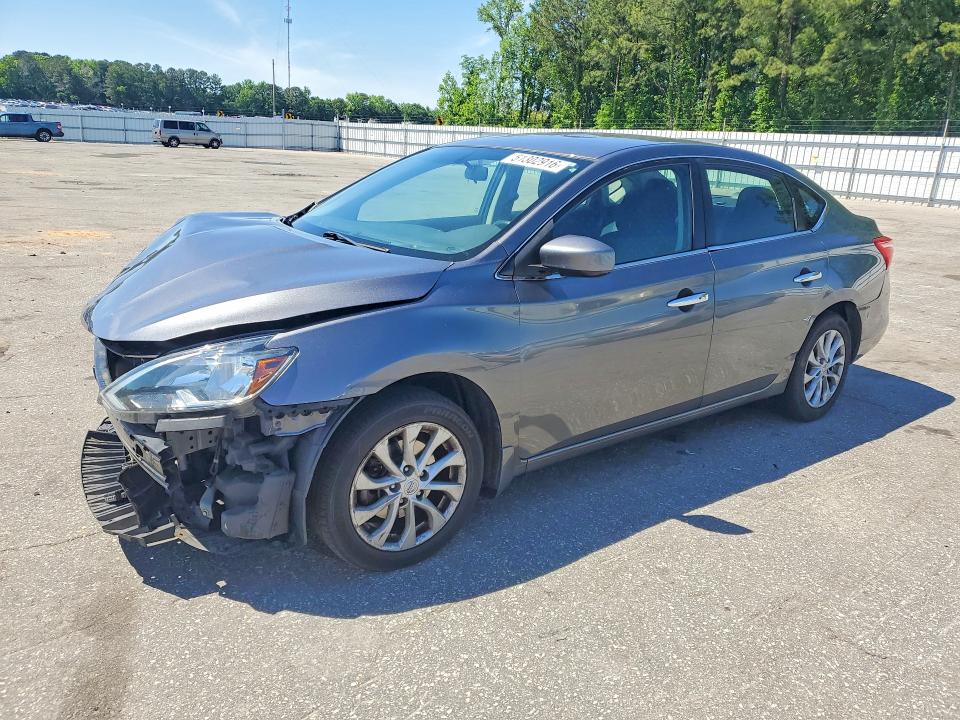 Продажа на аукционе авто 2019 Nissan Sentra, vin: 3N1AB7AP9KY392720, номер лота: 51302916