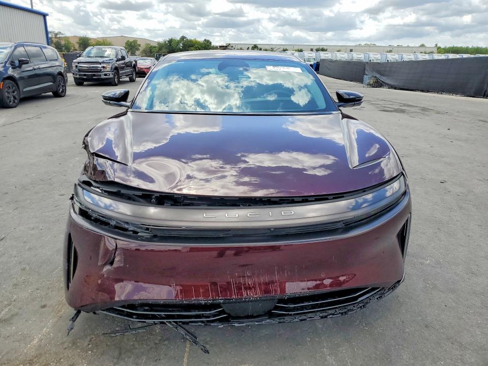 51753736 :رقم المزاد ، 50EA1TEA7SA002518 vin ، 2025 Lucid Motors Air مزاد بيع
