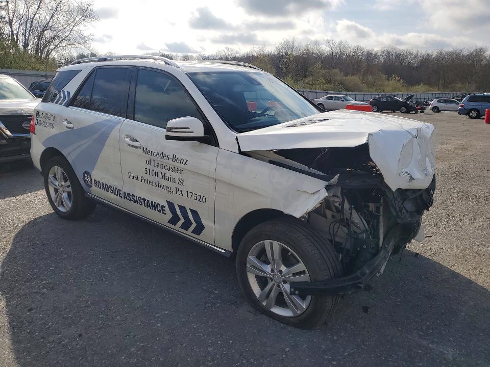 Продаж на аукціоні авто 2015 Mercedes-benz Ml, vin: 4JGDA5HBXFA585007, номер лоту: 49295266