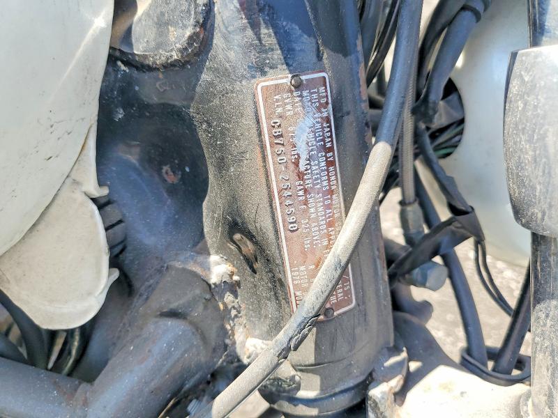 Aukcja sprzedaży 1976 Honda Motor, vin: CB7502544590, numer aukcji: 49792486