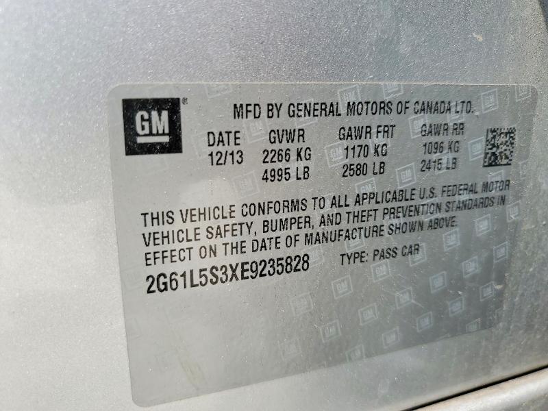 Продажа на аукционе авто 2014 Cadillac Xts, vin: 2G61L5S3XE9235828, номер лота: 46780586