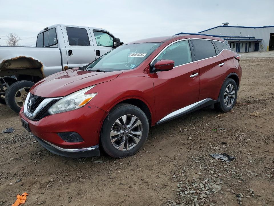 Auction sale of the 2015 Nissan Murano, vin: 5N1AZ2MH2FN261210, lot number: 49444236
