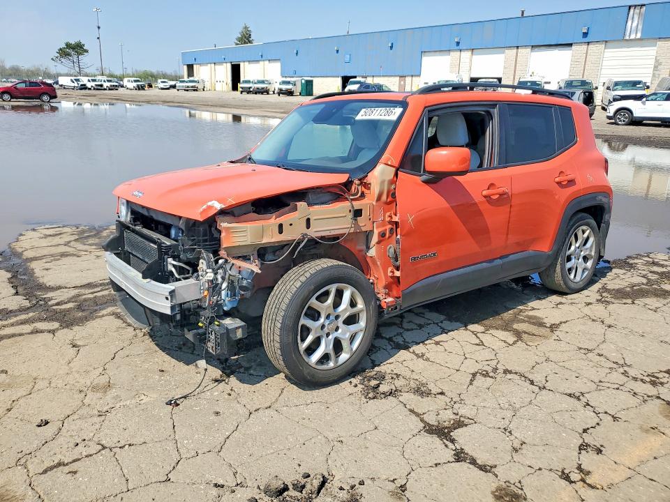 58806236 :رقم المزاد ، ZACCJABT2FPC34831 vin ، 2015 Jeep Renegade مزاد بيع