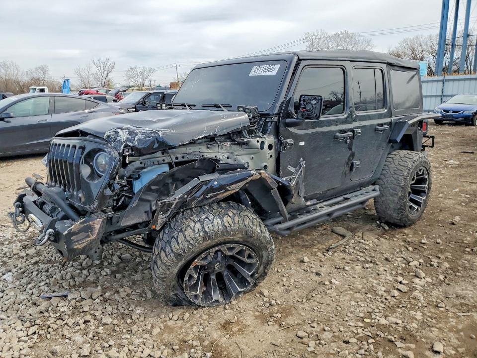 Aukcja sprzedaży 2021 Jeep Wrangler Unlimited, vin: 1C4HJXDG5MW831691, numer aukcji: 49116956