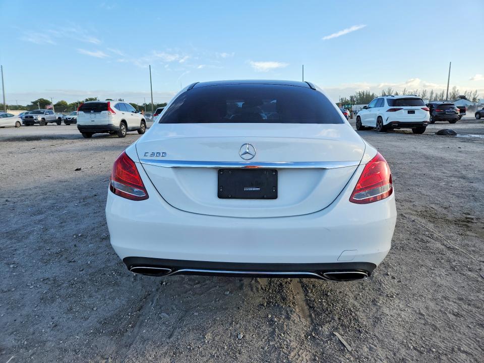2016 Mercedes-benz C მანქანა იყიდება აუქციონზე, vin: WDDWF4JB2GR140823, აუქციონის ნომერი: 50604046