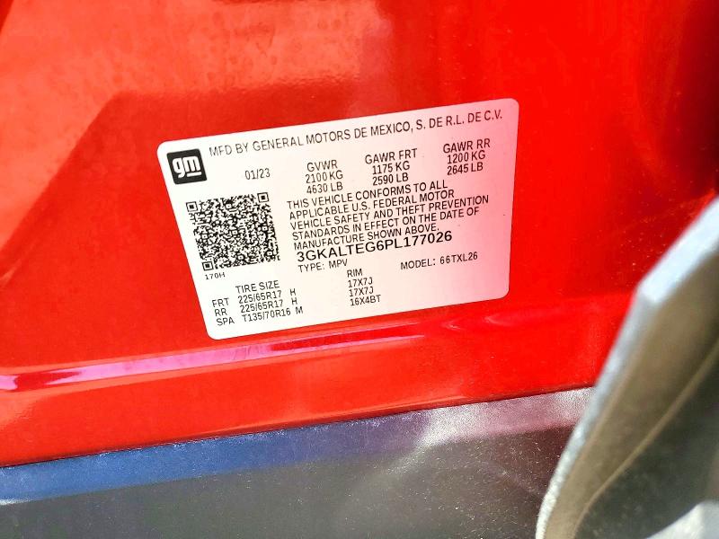 Продажа на аукционе авто 2023 Gmc Terrain, vin: 3GKALTEG6PL177026, номер лота: 50425236