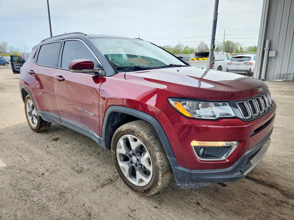 49542756 :رقم المزاد ، 3C4NJDCB8LT244848 vin ، 2020 Jeep Compass مزاد بيع