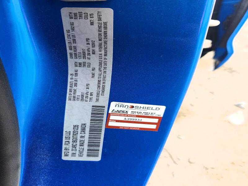 Auction sale of the 2026 Chrysler Pacifica, vin: 2C4RC1BGXTR201235, lot number: 51373786