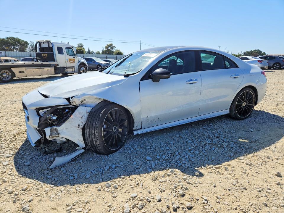 2022 Mercedes-benz Cla მანქანა იყიდება აუქციონზე, vin: W1K5J4GB2NN250812, აუქციონის ნომერი: 51800076