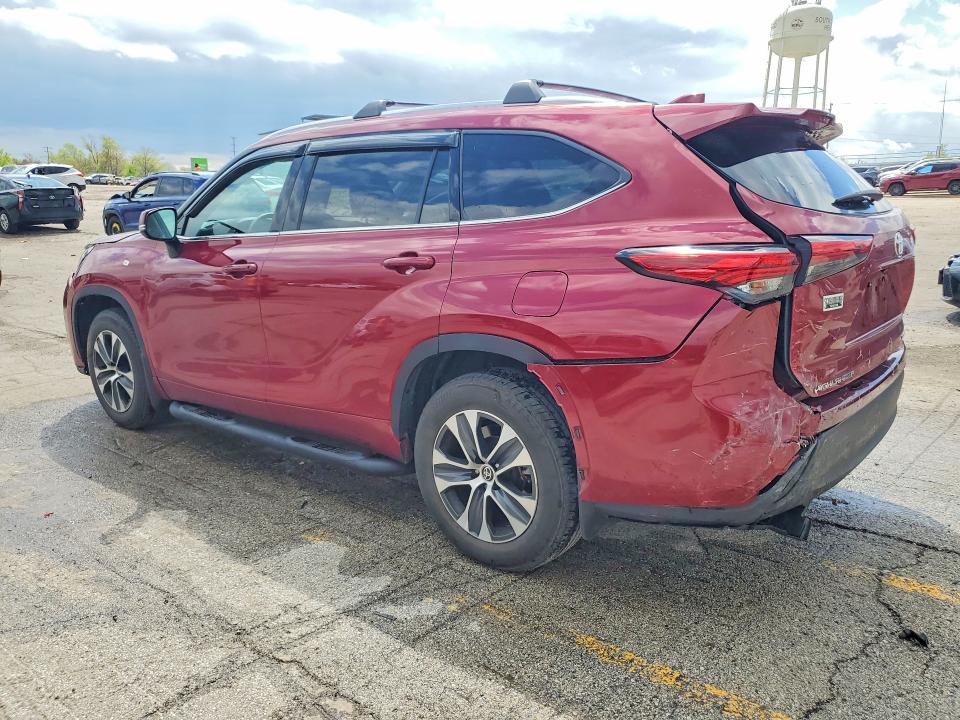 2021 Toyota Highlander მანქანა იყიდება აუქციონზე, vin: 5TDHZRBHXMS078627, აუქციონის ნომერი: 51476806