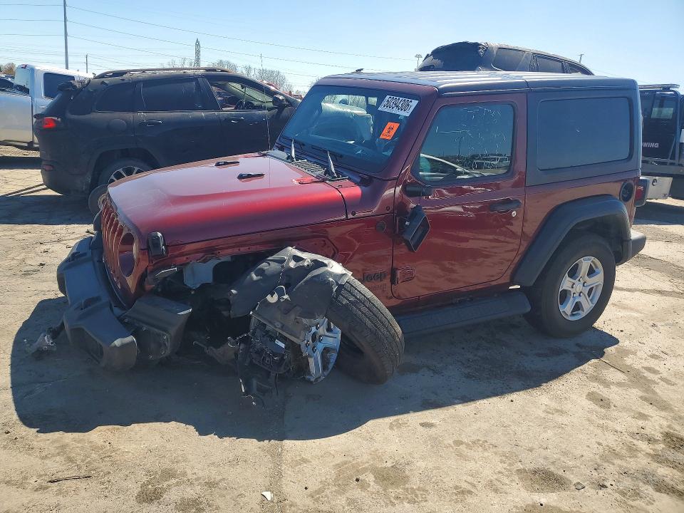 Aukcja sprzedaży 2021 Jeep Wrangler, vin: 1C4GJXAN8MW753311, numer aukcji: 50394306