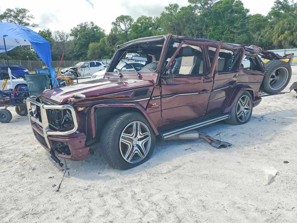 49063596 :رقم المزاد ، WDCYC7DF3FX238274 vin ، 2015 Mercedes-benz G مزاد بيع