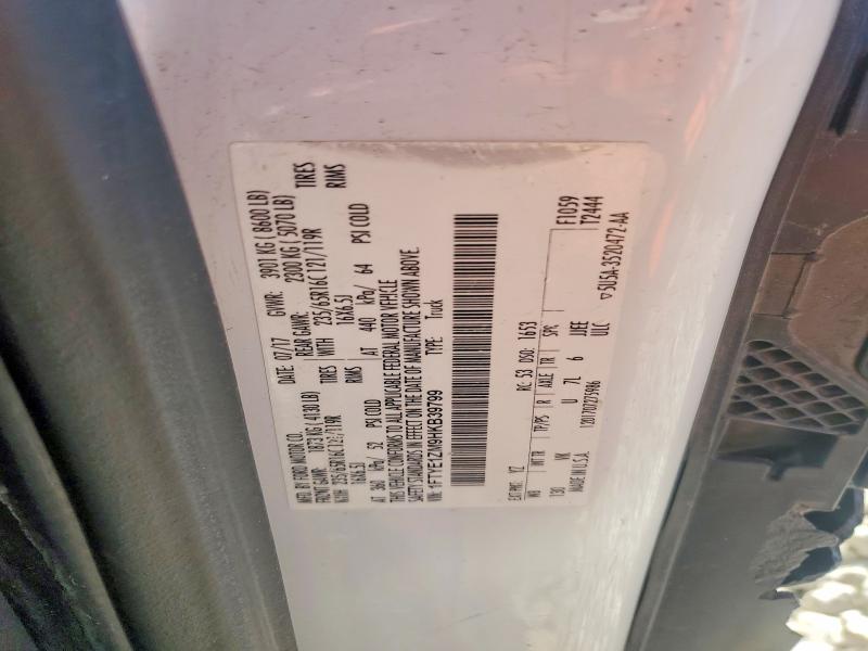 62225566 :رقم المزاد ، 1FTYE1ZM9HKB39799 vin ، 2017 Ford Transit مزاد بيع