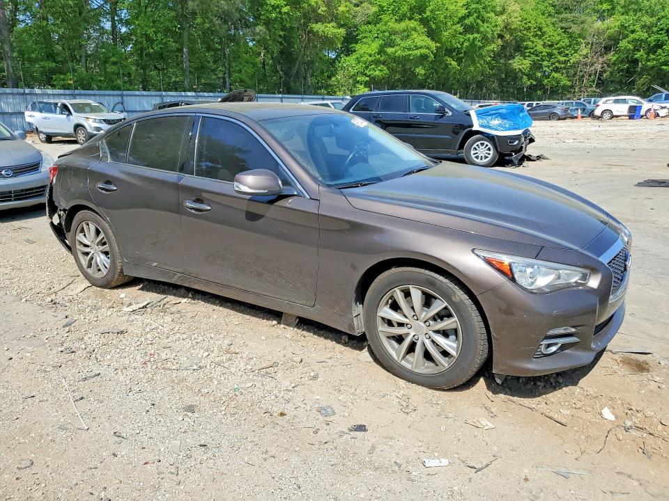 49722406 :رقم المزاد ، JN1BV7AR9EM689734 vin ، 2014 Infiniti Q50 مزاد بيع