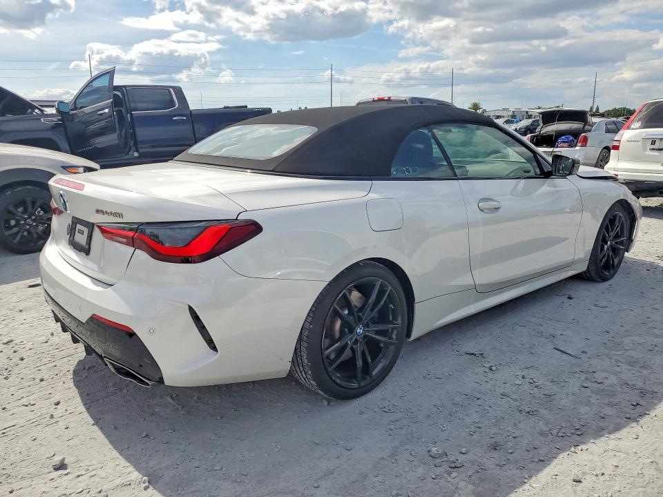 2021 Bmw M440i მანქანა იყიდება აუქციონზე, vin: WBA53AT08MCG90650, აუქციონის ნომერი: 50057276