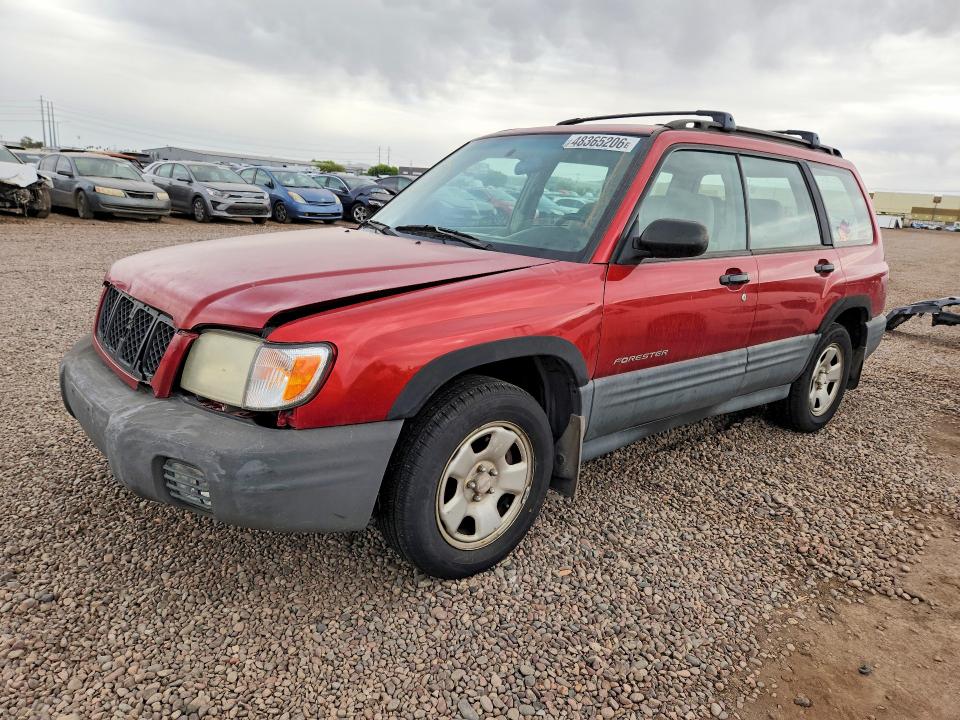 2002 Suba Forester მანქანა იყიდება აუქციონზე, vin: JF1SF63502H717655, აუქციონის ნომერი: 48365206