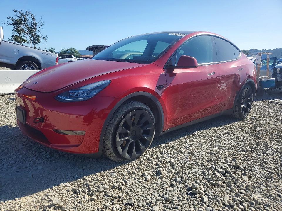 2022 Tesla Model Y მანქანა იყიდება აუქციონზე, vin: 7SAYGDEE7NF481077, აუქციონის ნომერი: 48808526