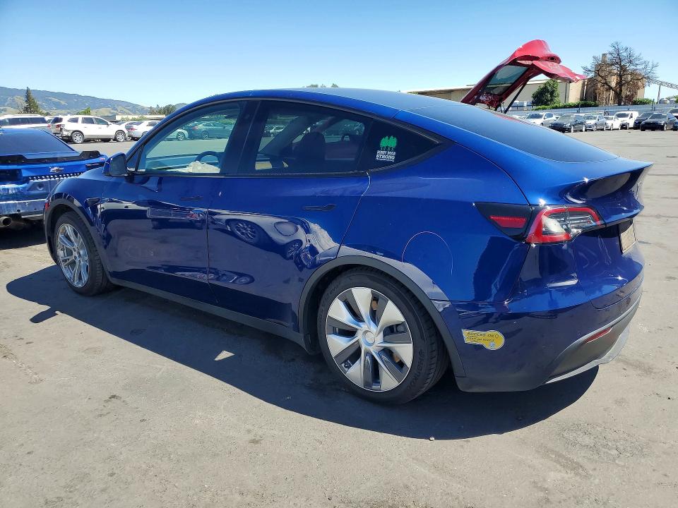 2020 Tesla Model Y მანქანა იყიდება აუქციონზე, vin: 5YJYGDEF0LF005580, აუქციონის ნომერი: 49303686