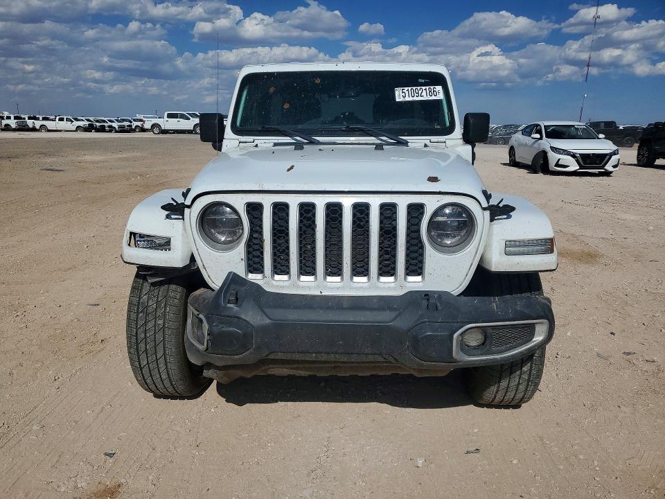 51092186 :رقم المزاد ، 1C4JJXP60MW800854 vin ، 2021 Jeep Wrangler Unlimited مزاد بيع