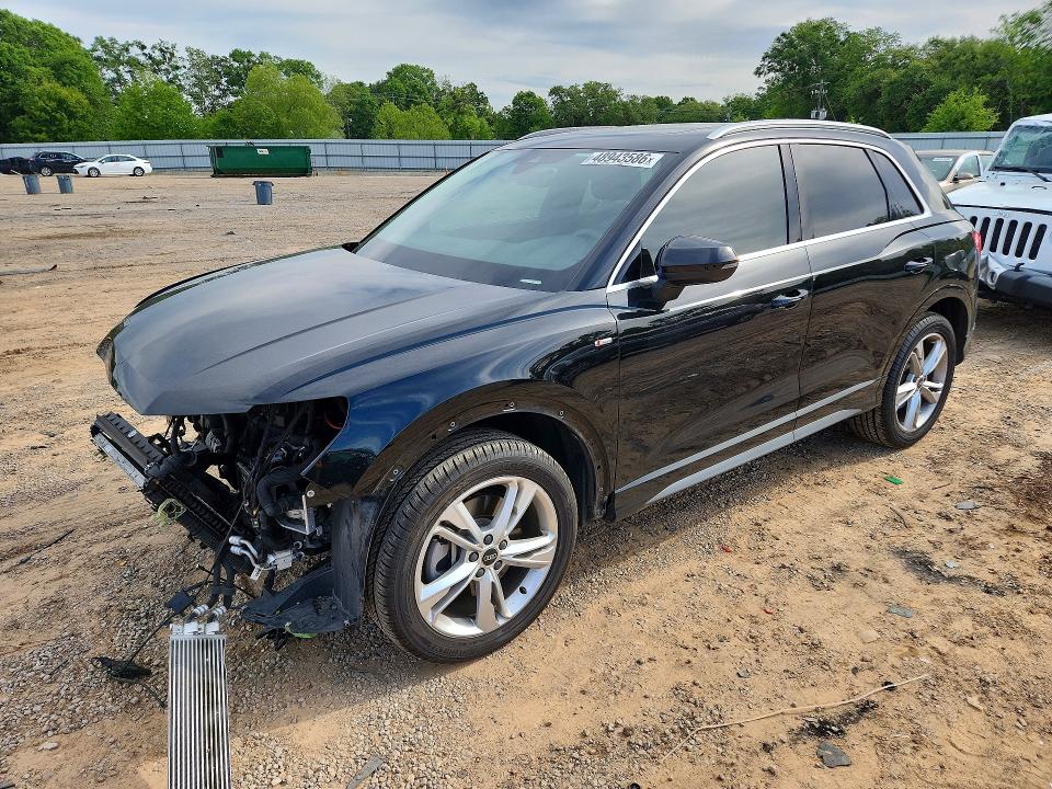 2022 Audi Q3 მანქანა იყიდება აუქციონზე, vin: WA1DECF39N1092761, აუქციონის ნომერი: 48943586