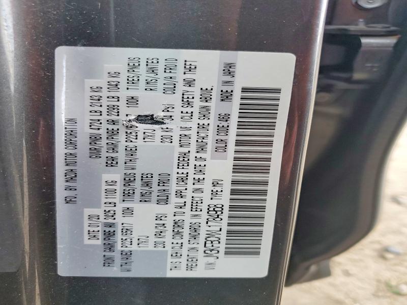Aukcja sprzedaży 2020 Mazda Cx-5, vin: JM3KFBCMXL1784968, numer aukcji: 47975476