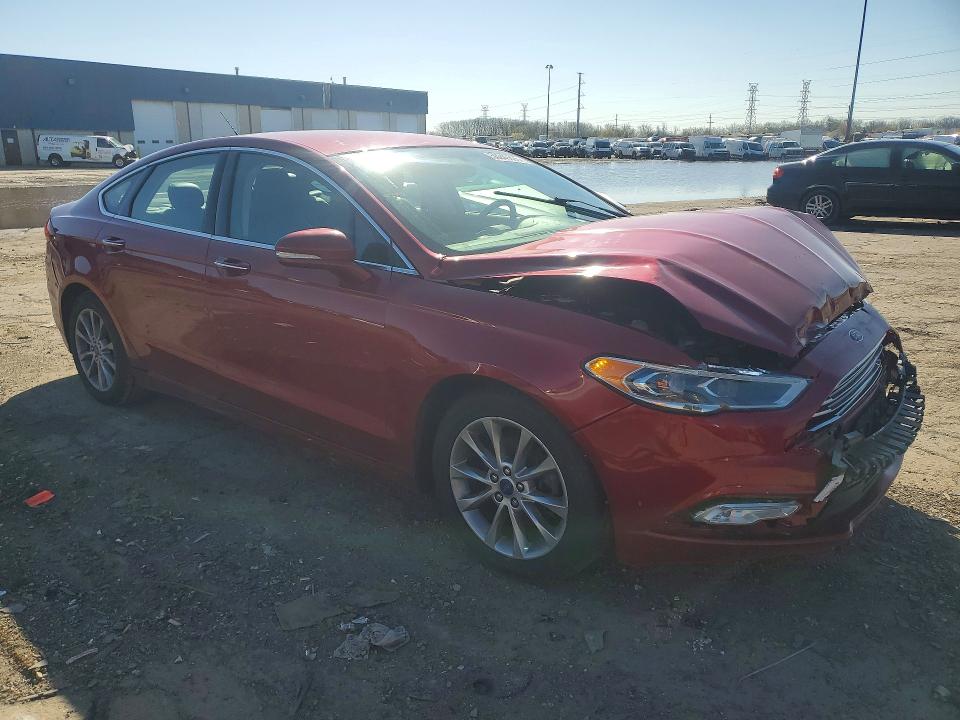 50240336 :رقم المزاد ، 3FA6P0HD1HR205664 vin ، 2017 Ford Fusion مزاد بيع