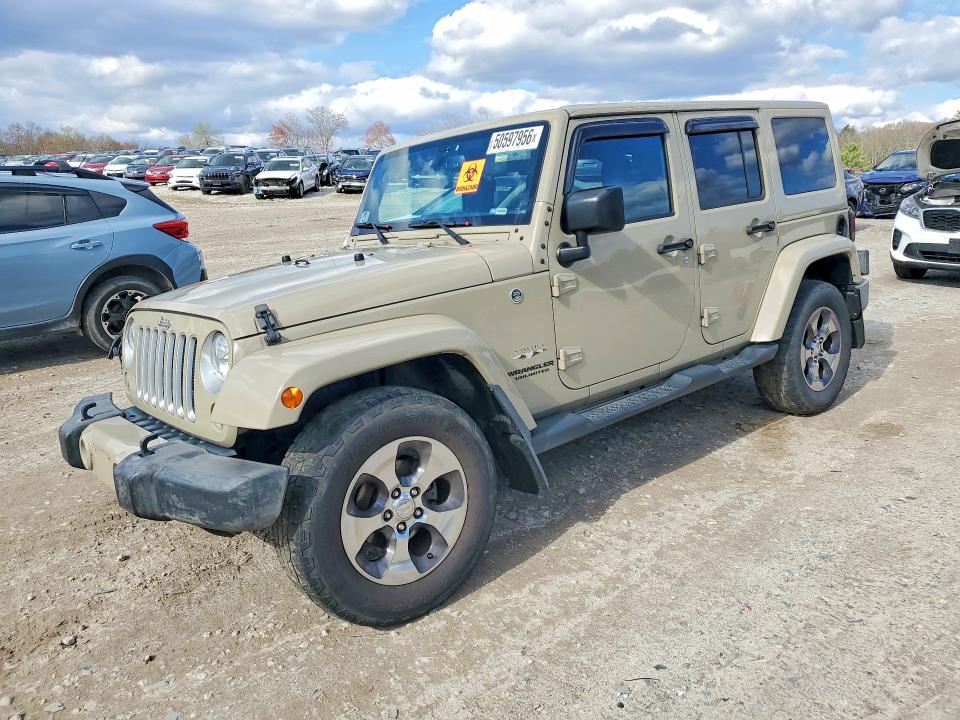 2017 Jeep Wrangler Unlimited მანქანა იყიდება აუქციონზე, vin: 1C4BJWEG4HL668151, აუქციონის ნომერი: 50597956