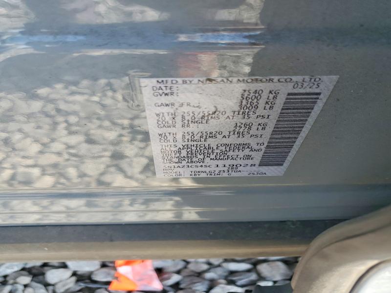 Aukcja sprzedaży 2025 Nissan Murano, vin: 5N1AZ3CS4SC119028, numer aukcji: 51791036