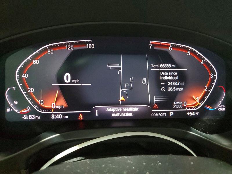 2020 Bmw X3 მანქანა იყიდება აუქციონზე, vin: 5UXTY5C0XLLT32057, აუქციონის ნომერი: 50915066
