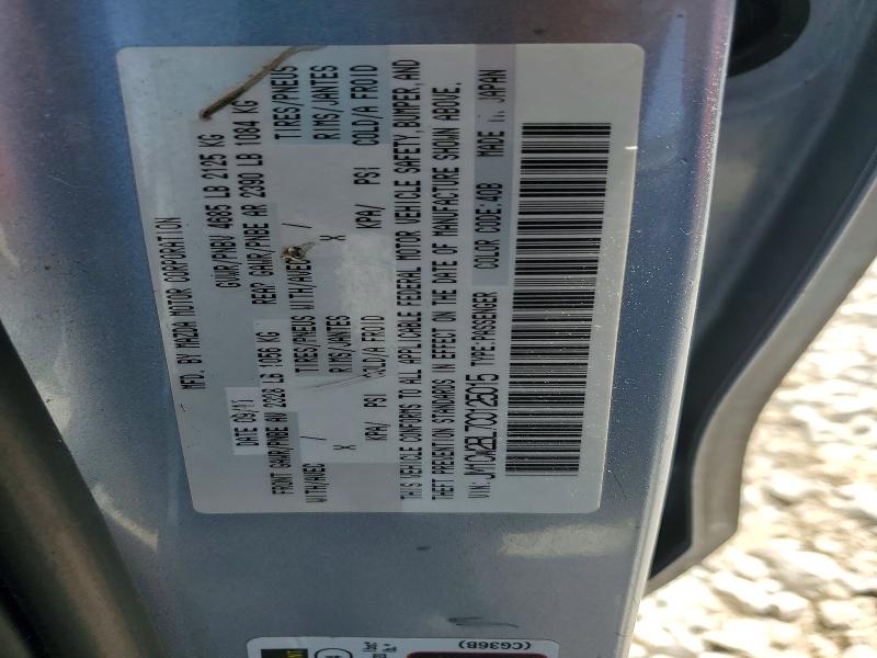 Продаж на аукціоні авто 2012 Mazda 5, vin: JM1CW2BL7C0125015, номер лоту: 49180656