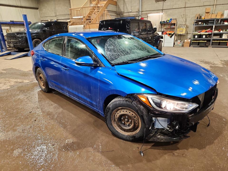 49893856 :رقم المزاد ، KMHD84LF9JU539238 vin ، 2018 Hyundai Elantra مزاد بيع
