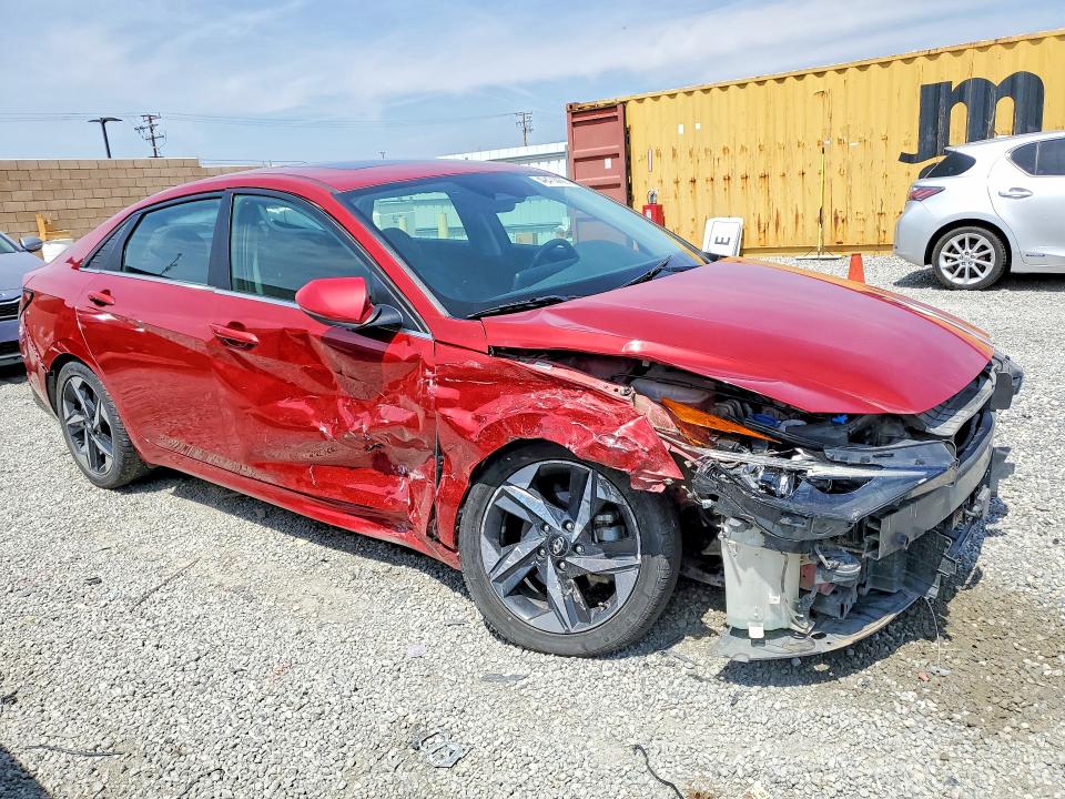 Продаж на аукціоні авто 2021 Hyundai Elantra, vin: KMHLN4AJ4MU008707, номер лоту: 49474456